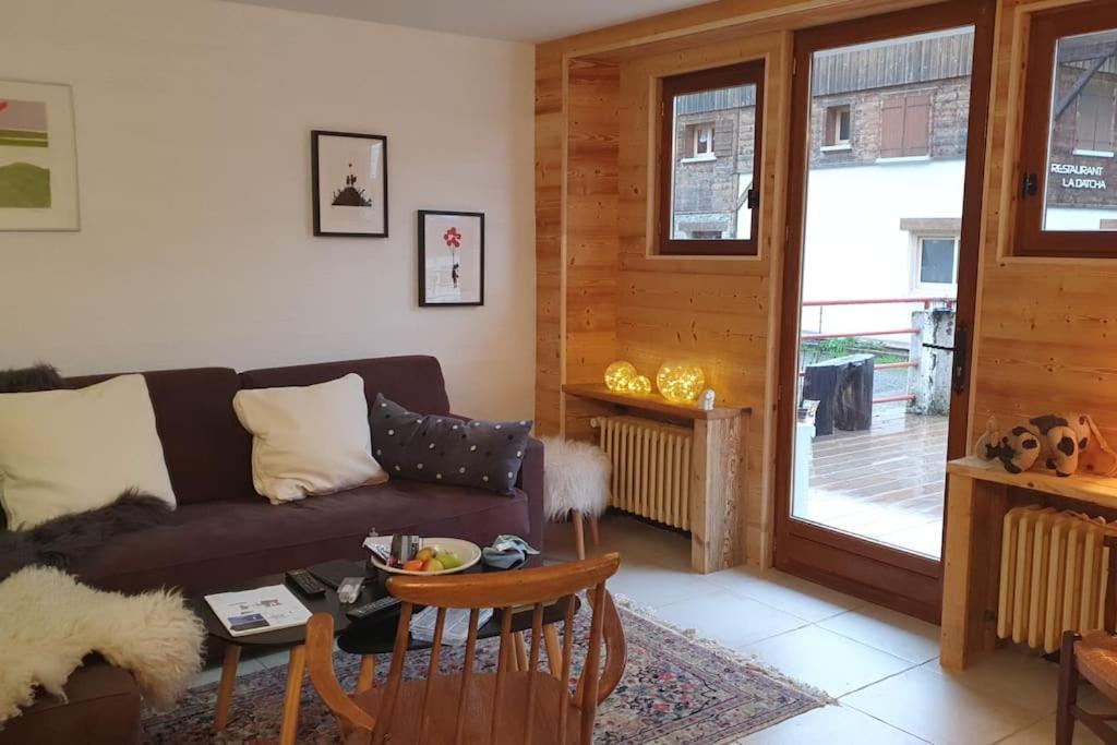 Appartement La Duchere Le Plan-La Giettaz Massif Des Aravis Экстерьер фото