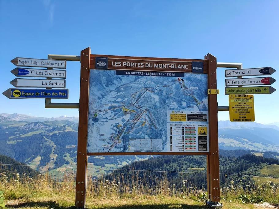 Appartement La Duchere Le Plan-La Giettaz Massif Des Aravis Экстерьер фото