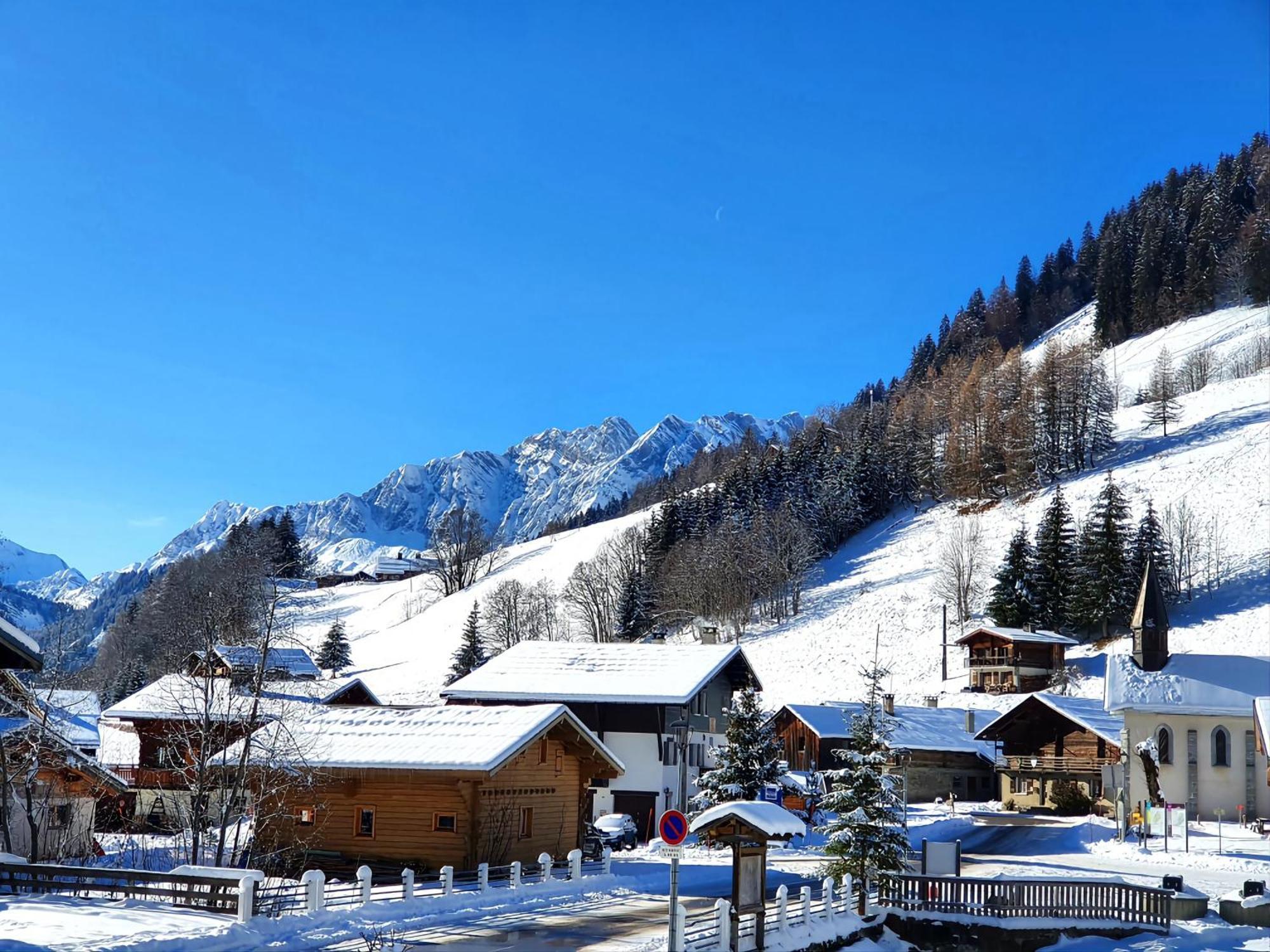 Appartement La Duchere Le Plan-La Giettaz Massif Des Aravis Экстерьер фото